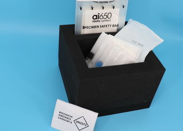 Pressure Resistant  95kPa Specimen Bags For Blood Specimen Transportation