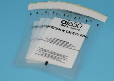 IATA Approved 95kPa Compliant Transport Bags 95kPa Biohazard Plastic Bag