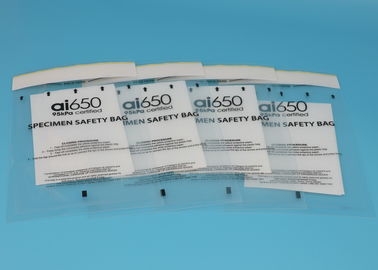IATA Approved 95kPa Compliant Transport Bags 95kPa Biohazard Plastic Bag