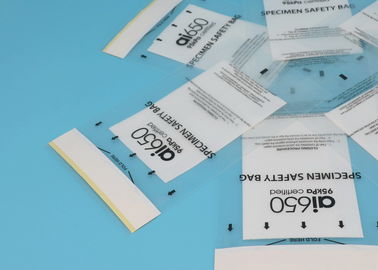 Self Sealing Top 95kPa Specimen Transport Bag Hazard Bag IATA Approved