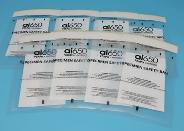 Pressure Resistant  Biohazard Transport Bag For Air Transport Packaging
