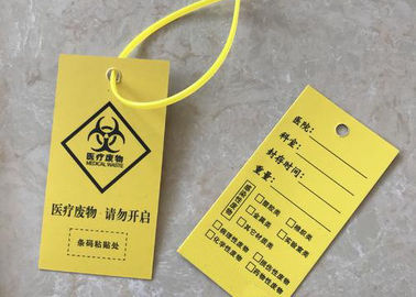 HDPE/LDPE Yellow Plastic Bag LDPE Material Anti Puncture Heat Resisting