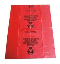 Large Autoclavable Biohazard Plastic Bag Heat Seal  15 - 100 Micron Thickness
