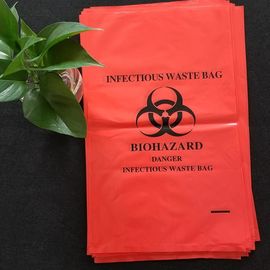 Large Autoclavable Biohazard Plastic Bag Heat Seal  15 - 100 Micron Thickness