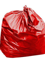 Large Autoclavable Biohazard Plastic Bag Heat Seal  15 - 100 Micron Thickness