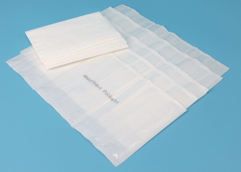 15ml Clean Disposable Absorbent Pouches And Pads Customized Size Color