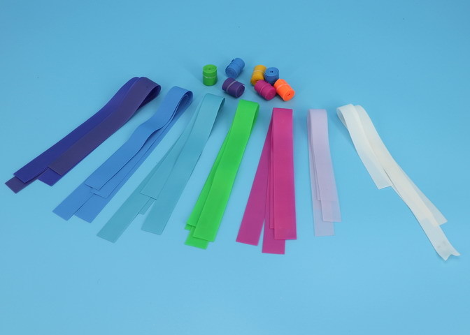 Blue Orange Latex Free Disposable Tourniquet For Fastening Vein In Blood Collection