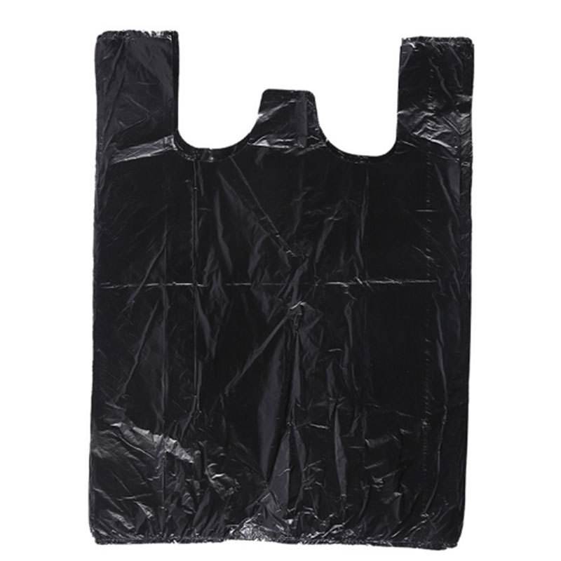 60 Gallon Biohazard Plastic Bag Black Color Waterproof Bio Degradable